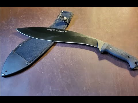 Ka-Bar Becker/Reinhardt BK21 "Kukri" - A great field knife.