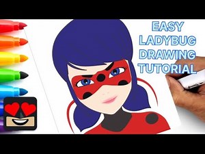 Ladybug Drawing for Beginners!!