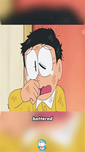 All members stab Nobita in the back! A piece of chocolate turned Gian into a rat crossing the street #doraemon #animation #fyp #usa