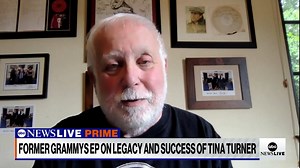 Former Grammys’ Executive Producer Ken Ehrlich speaks to Linsey Davis about his friendship with music icon Tina Turner and what it was like to collaborate with the legend behind-the-scenes: "An amazing artist... but again, she was a remarkable person and those two things don't always go together, but in her case, they certainly did." | ABC News Live