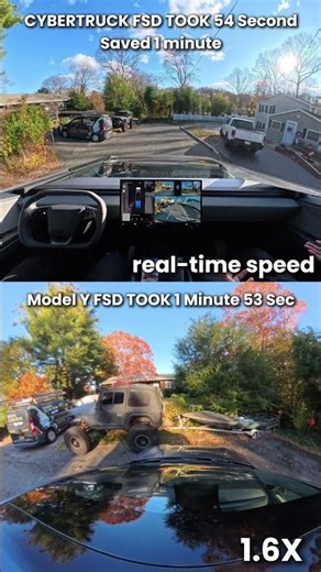 Model Y FSD vs Cybertruck FSD — Huge Difference