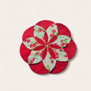 2.2K views · 10K reactions | Tips dan cara menjahit tatakan bunga supaya hasilnya rapi dan bentuk kelopaknya seimbang #sewingtutorial #craft #menjahit #tatakan | Desi Mariani | Facebook