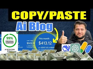 Copy Paste Blogging in 2025 | Step by Step Guide to Earn with Google AdSense | Make Money Blogging