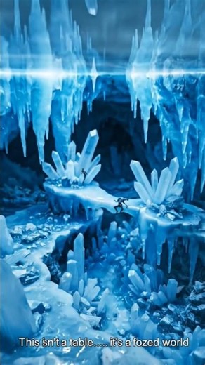 Frozen Ice Cave Epoxy Resin Table Build |#shorts#diytable#interiordesign#art#epoxy