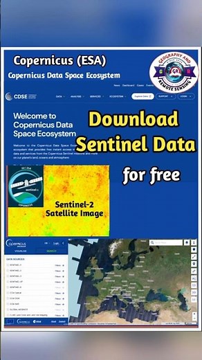 🛰️ How to Download Sentinel-2 Satellite Images 🌍 | #shorts