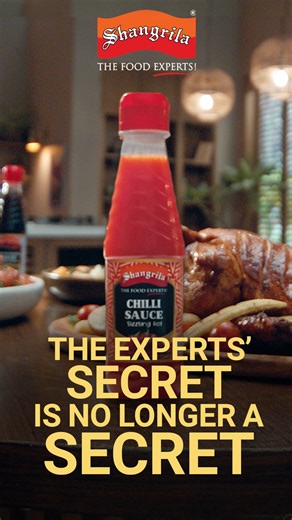 19K reactions · 1.5K shares | Unlock expert-level flavor with Shangrila Chilli Sauce - the expert's secret that gives each bite a fiery punch. Pakistan's No. 1* Liquid Seasonings. #ShangrilaFoods #TheFoodExperts #ShangrilaLiquidSeasonings #ShangrilaChilliSauce #TheExpertsSecretIsNoLongerASecret #WinterEssentials | Shangrila Foods | Facebook