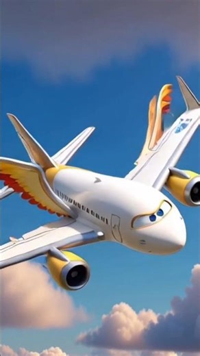 Cute Plane Flying Like a Hero! ✈️🔥