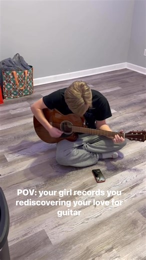 Haven’t played in years and decided to play my go to song, you can see the smile on my face as I get more consistent; song is Big City Blues - LiL PEEP | Life with the Furr-Trexler’s