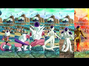 All transformations of Frieza in Dragon Ball Sparking Zero