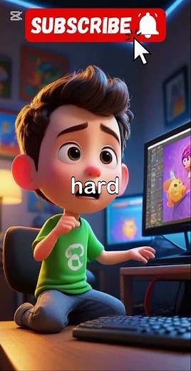 A lovely story of a little boy who love his computer