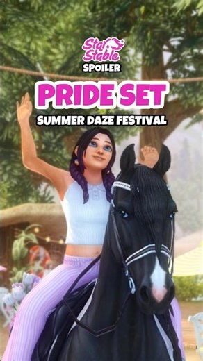 SPOILER ☀️ Summer Daze Pride Token Set ✨ Star Stable Online