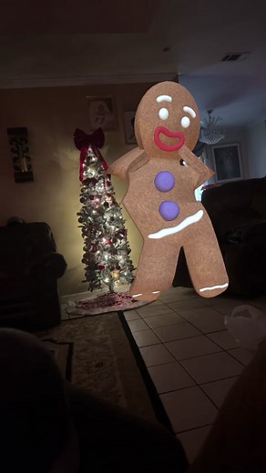 Dancing Gingerbread Man: A Festive Animation