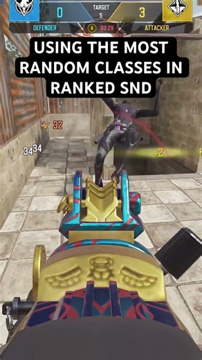 USING RANDOM LOAD OUTS IN RANKED #codm #codmobile