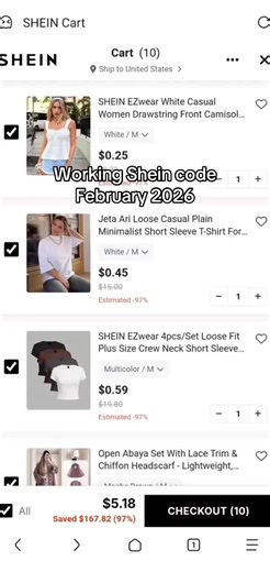Shein Promos to Experiment With today 🎀 1. 50% Off - FEBWIN50 🛍️ Inconsistent, but a massive discount. I always input this first. 1️⃣ 3️⃣ 4️⃣ 2. $500 Coupon ✨ - limit one Found the full list on ‘iprolist.com’ ✅ This one is verified to work. 3. 30% Off - GLAM30 👠 Roughly 30% off. Seems user-specific. 👤 4. Free Ship - SENDIT 📦 Aims for free shipping. Success rate varies. 📊 👉 Screenshot & share with your bestie! 👯‍♀️ If those don't work, would you like me to find some verified codes for 202