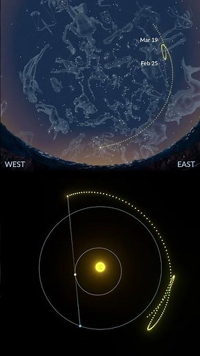 Retrograde = when a planet looks like it’s moving backward in the sky 🌍✨