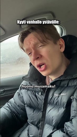 Kun annat kyydin tutulle VS ystävälle...