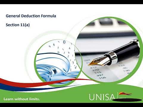 General Deduction Formula - Part 1