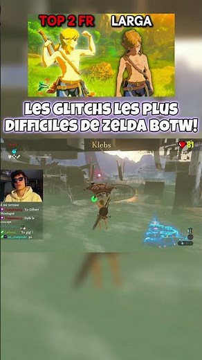 AIFE qui a CHOQUE TOUT LES DEBUTANTS avec la route 3AA !#zelda #speedrun #botw #glitch #shorts