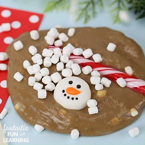 283K views · 74 reactions | Make Hot Cocoa Slime for winter sensory play. Don't forget the marshmallows! Get the recipe here: https://www.fantasticfunandlearning.com/hot-chocolate-slime-sensory-play.html | Fantastic Fun and Learning | Facebook