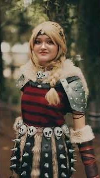 Astrid Comes to Life! 🐉 Epic ‘How to Train Your Dragon’ Cosplay