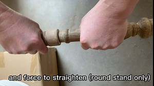 SOFE Distressed White 3 Tiered Tray Stand, Rustic Wood Three Tiered Tray for Spring Easter Decor, Round Farmhouse Tier Tray for Coffee Bar, Kitchen Counter, Dining Room, Home Tabletop Centerpiece