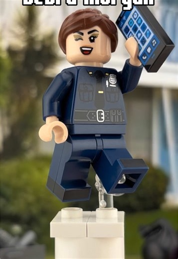 LEGO Harry Morgan and Debra Morgan from Dexter #fyp #lego #dexter | harry morgan