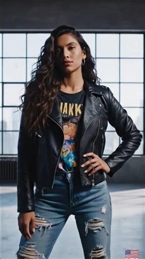 AI Fashion Model in a Modern Room | Casual Style Transformation ✨ #shorts