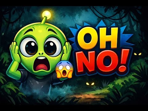 Alien boy entered the jungle… he shouldn’t have 😱👽🌳