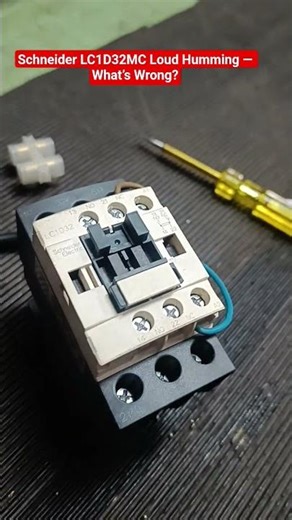 Contactor Humming sound #trending #engineering #electrical #trending #tech #ship #vil #explorepage