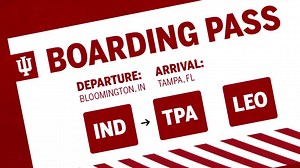 We're going to Tampa. ☀️🌴⛱ Outback Bowl | Indiana Football