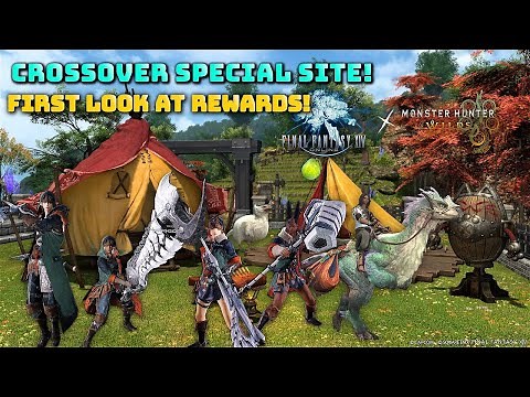 FFXIV: Monster Hunter WIlds Crossover - Rewards First Look!