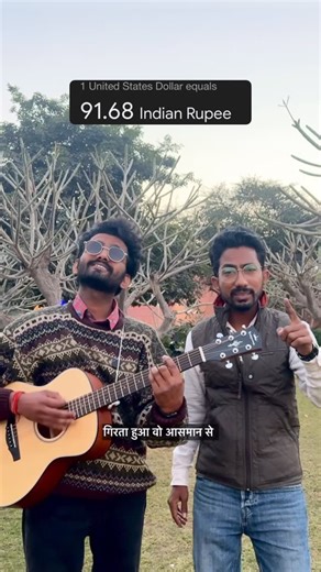 Shyam Rangeela on Instagram: "जो भी हो सब चल जाएगा 🥲 #inr #dollar #india #rupees thanks @diggpalrathore"