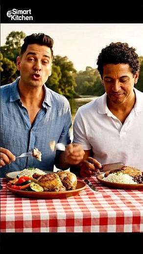 Brazilian Riverside Picnic Chicken | Grilled Thighs, Rice & Beans | Smart Kitchen