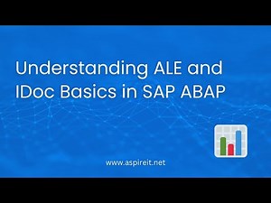 Understanding ALE and IDoc Basics in SAP ABAP 📊 | SAP ABAP Training #sapabap