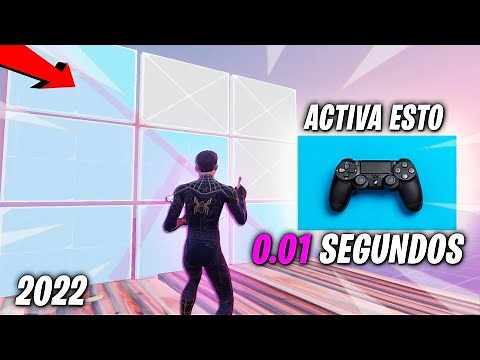 ACTIVA Esta NUEVA OPCIÓN Para EDITAR MÁS RÁPIDO y FLUIDO FORTNITE PS4 2022 CAPITULO 3 *PS4/XBOX/PC*