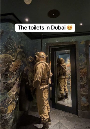 Stunning Underwater Toilets at Sexy Fish Dubai