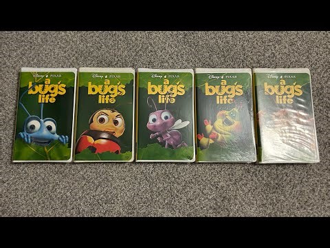 A Bug’s Life 1999 VHS (27th Anniversary)