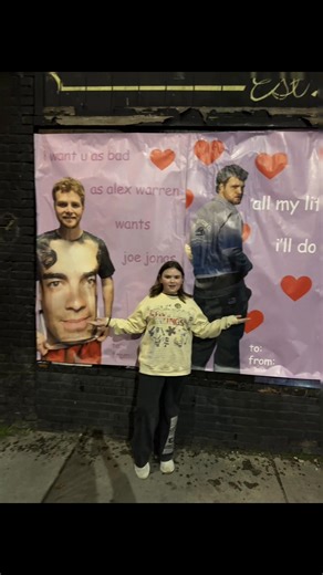 You let your kid listen to @Alex Warren ONE TIME and suddenly she’s stealing things… what’s next… swear words!?!? Anyways, Happy Valentine’s Day, hope it’s as beautiful as @joejonas’s face! @Kouvr @Alex Warren @Alex Warren Clips