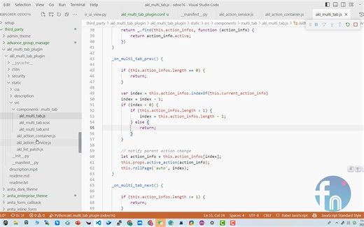 ODOO16多标签页实现原理