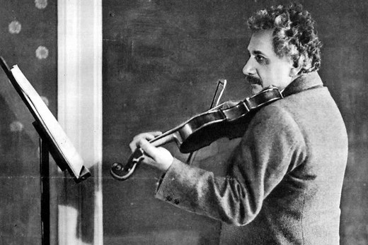 Albert Einstein's first violin up for auction