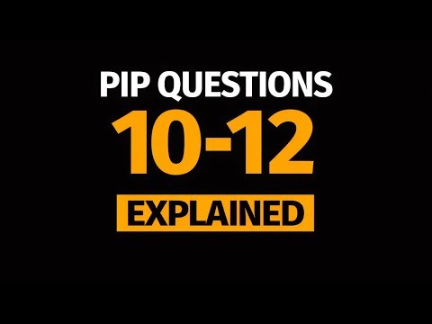 PIP Questions 10–12: The Mobility Questions Explained