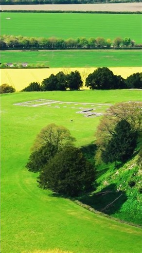 Old Sarum Ruins from Above | Drone Short over Salisbury’s First Cathedral Site