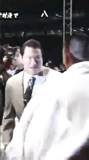 ANTONIO INOKI PUNCHES a UFC LEGEND
