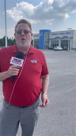 2.1K views | We’ve made it to stop #2 on the return of #ticketstoptuesday! We’re at White’s Auto Mall in Hopkinsville! And we’ve still got more free tickets for any who know, “the phrase that pays!” So catch us before it’s too late! | WKDZ | Facebook