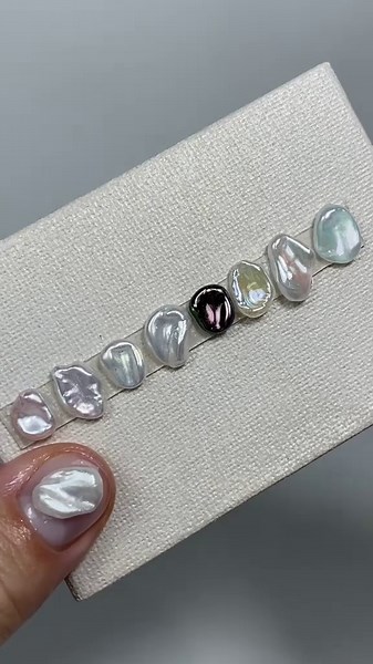 Hand-Sculpted Baroque Pearls Tutorial for Nail Art