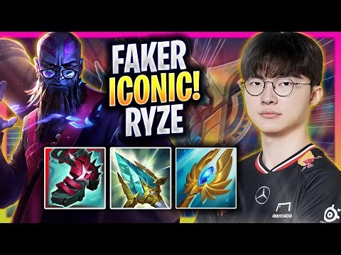 FAKER BRINGS BACK HIS ICONIC RYZE! - T1 Faker Plays Ryze MID vs Orianna! | Season 2025