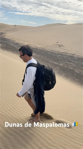 Crossing Dunas de Maspalomas, Gran Canaria 🇮🇨