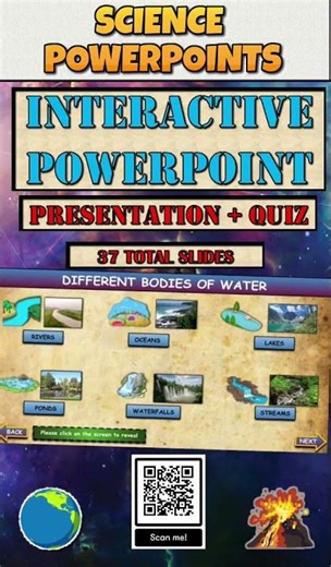 Bodies Of Water Powerpoint #earthscience #middleschoolscience #earthsciences