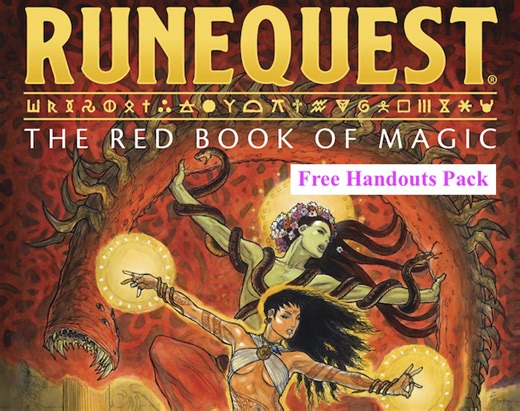 The Red Book of Magic by Chaosium
