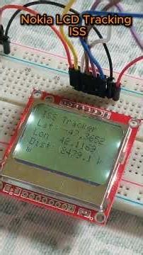 Nokia LCD Tracking International Space Station